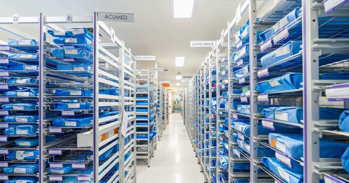 Spacelogic SteriRack - MDRD Sterile Storage