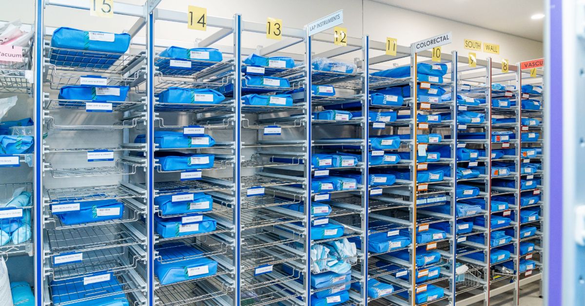 Spacelogic SteriRack - MDRD Sterile Storage