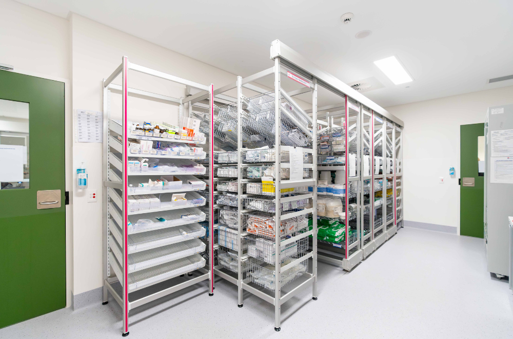 Spacelogic - Pharmacy Shelving
