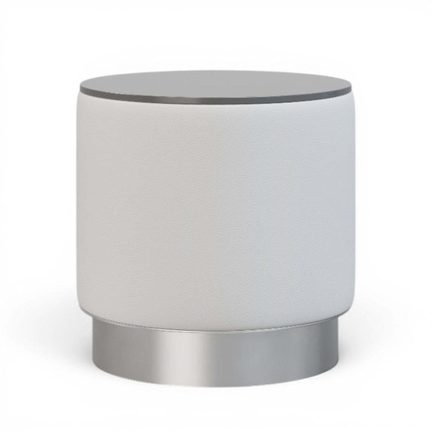 Bora Upholstered Drum Table