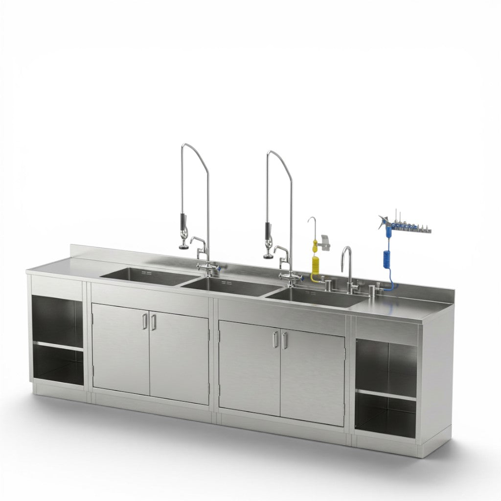 Cabinet Base Decontamination Sink