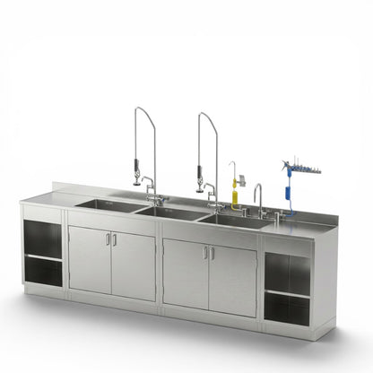 Cabinet Base Decontamination Sink