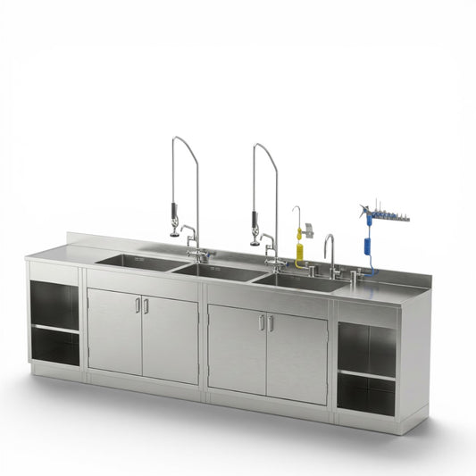 Cabinet Base Decontamination Sink