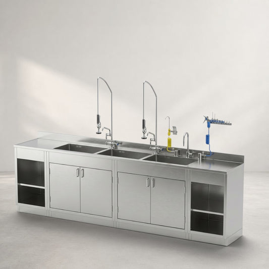 Cabinet Base Decontamination Sink