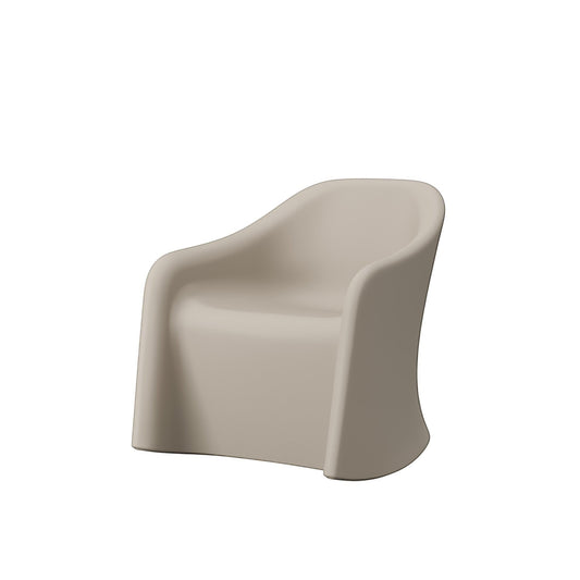 Flo Behavioural Health Ligature resistant rotomolded rocking chair on a white background