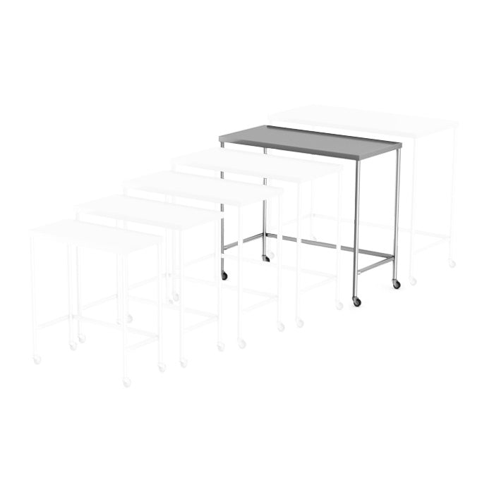 Stainless Steel Nested Tables