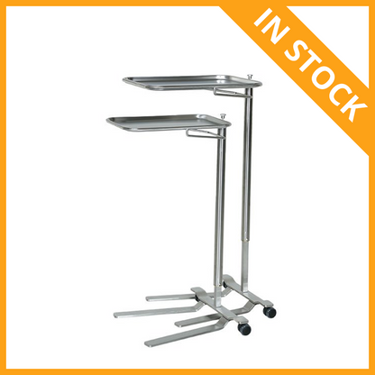 Plunger Thumb Control Mayo Stand