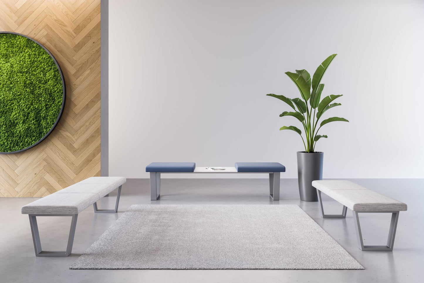 Porto Bench Waiting Seating