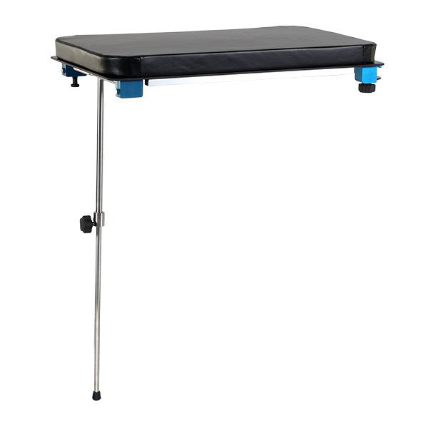 Station One Rectangle Arm and Hand Table with Leg