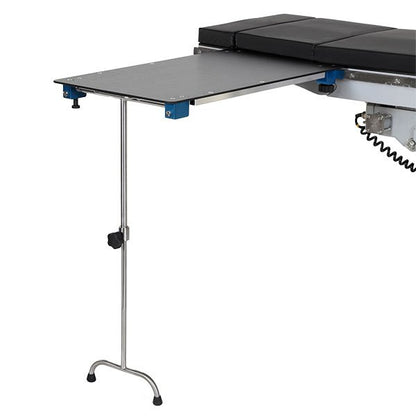 Station One Rectangle Arm and Hand Table with Leg