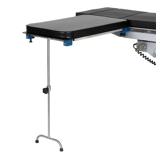 Station One Rectangle Arm and Hand Table with Leg