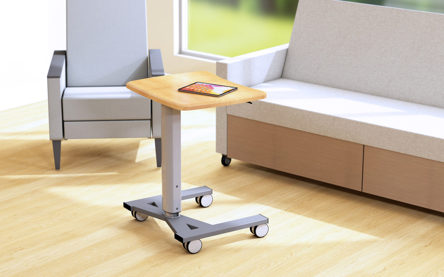Roam Mobile Height Adjustable Workstation