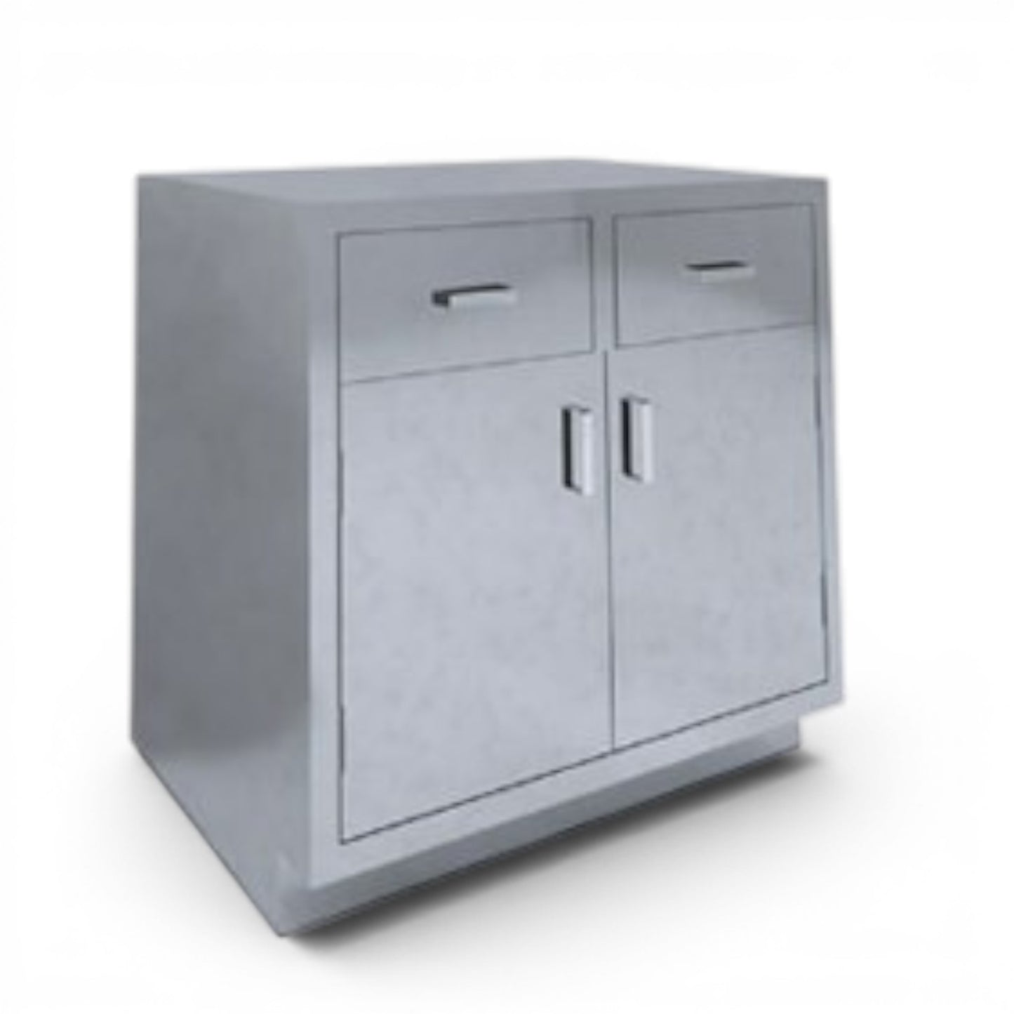Base Cabinet - Dual Solid Door, Dual Drawer