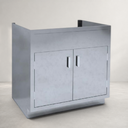 Base Cabinet - Dual Solid Door, for Sink Basin