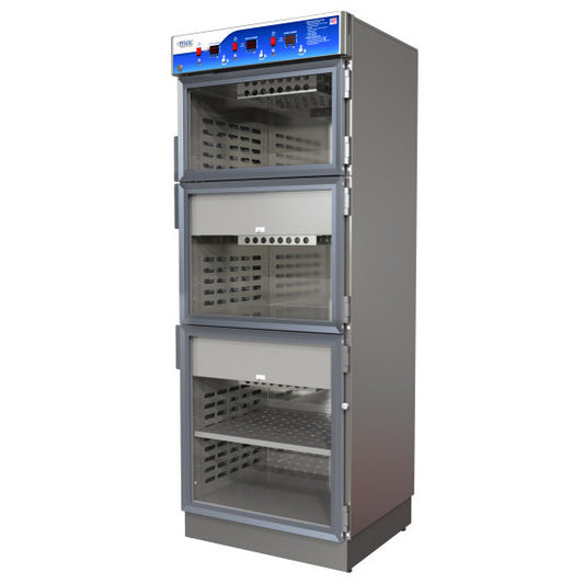 Triple Chamber Warming Cabinets