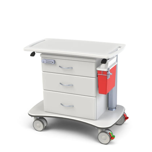 Height Adjustable Medical Cart