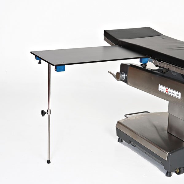 Station One Rectangle Carbon Fiber Arm and Hand Table with Leg