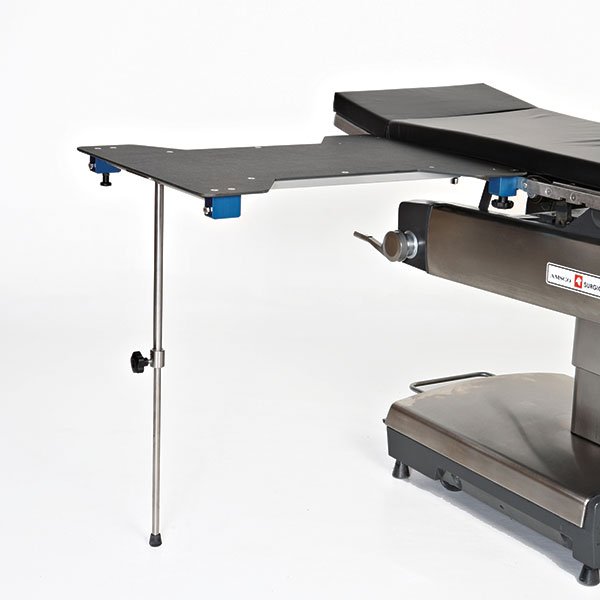 Station One Hourglass Arm and Hand Table with Leg