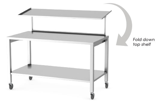 Stainless Steel Space Saver Tables