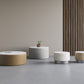 Bora Upholstered Drum Table