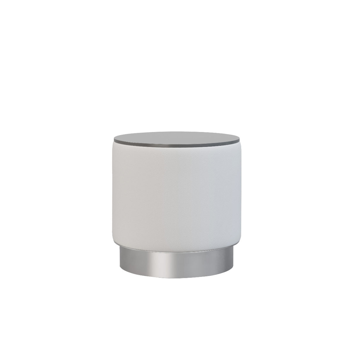Bora Upholstered Drum Table