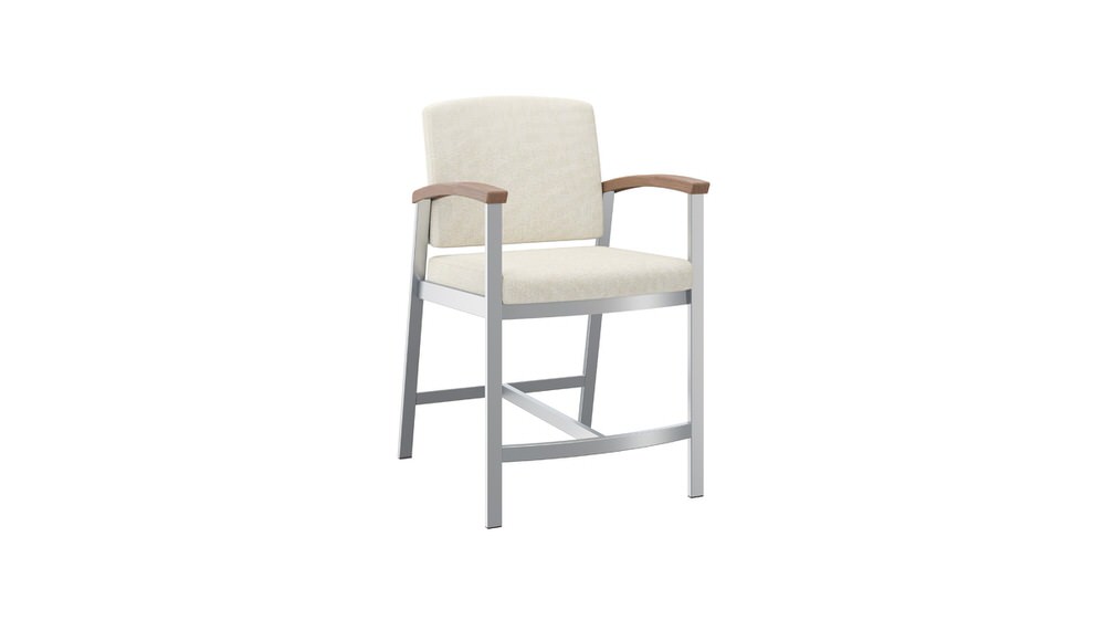LEC121E-OA Hip Chair with 21" Seat and Open Arms