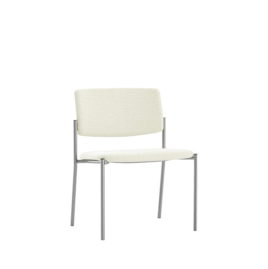 SA550 Accent Armless Stacking chair with 22" seat
